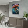 Jellyfish In An Aquarium Poster