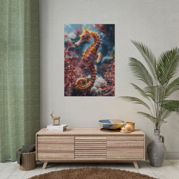 Seahorse Art Poster