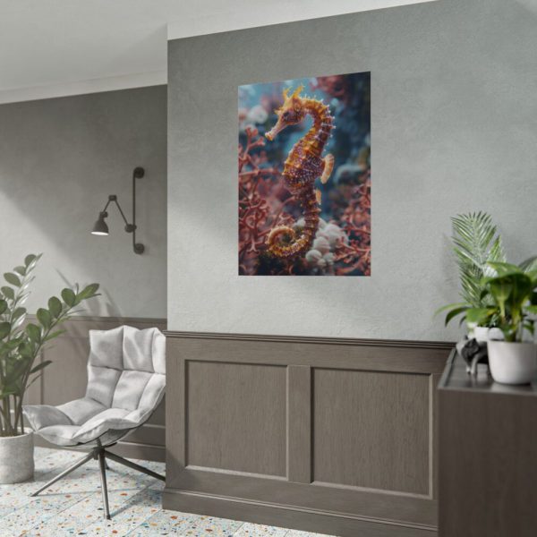 Seahorse Art Poster