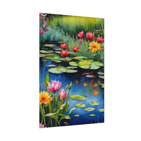 92410-312.jpg Water Lily Flowers Poster
