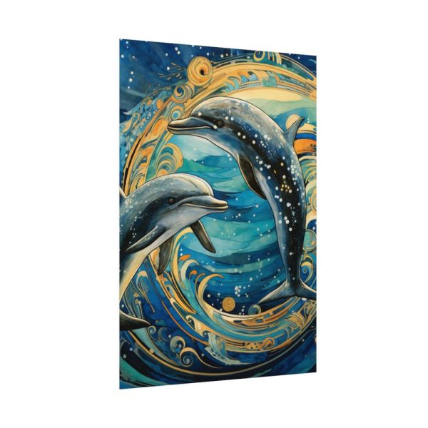92410-317.jpg Dolphin Art Print Poster