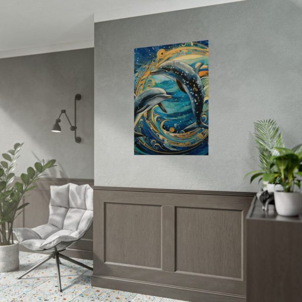 92410-319.jpg Dolphin Art Print Poster