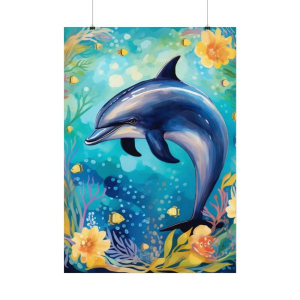 Porpoise Under the Sea Poster