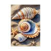 Starfish Sand Beach Art Poster