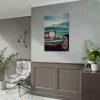 Close Up of a Vintage Car Poster