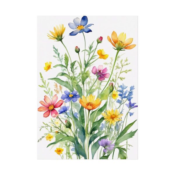 92410-95.jpg Field Of Wildflowers I Poster
