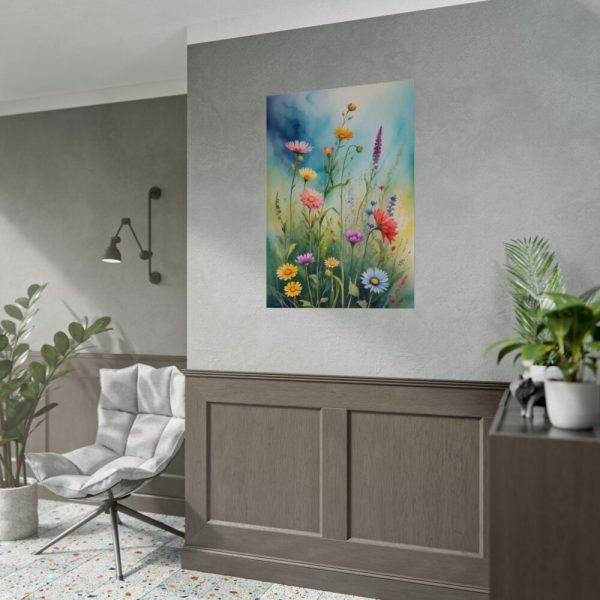 92411-109.jpg Field Of Wildflowers II Poster