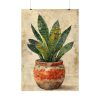 92411-131.jpg Snake Plant In Pot Art Poster