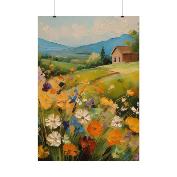 92411-136.jpg Flower Oil Painting Art Print Poster