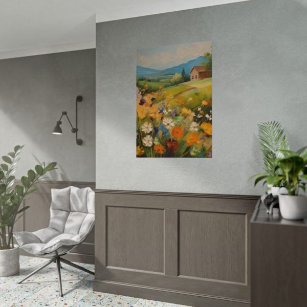92411-139.jpg Flower Oil Painting Art Print Poster