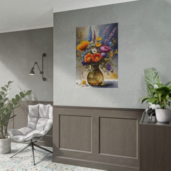 92411-159.jpg Wildflowers Still Life Art Poster