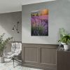 Lavender Flowers Field Poster