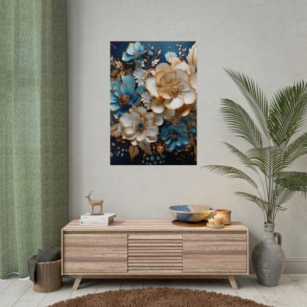 Paper Flowers Poster