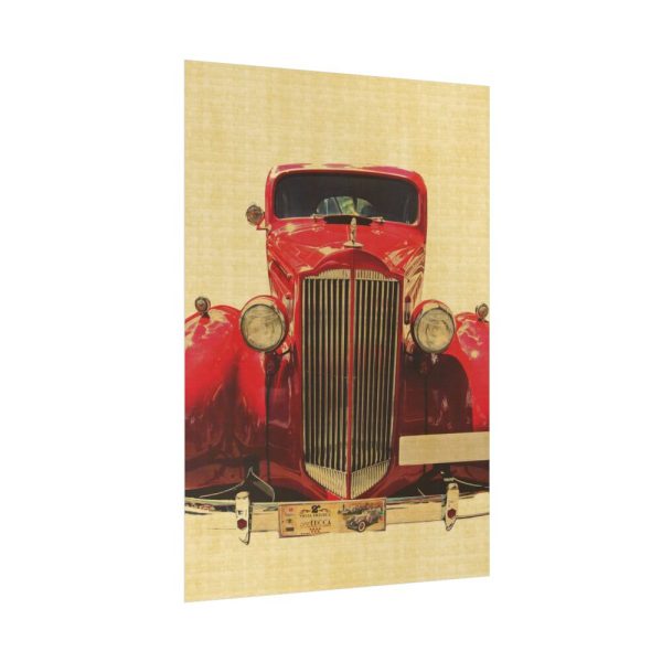 92411-17.jpg Car Vintage Red Poster