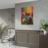 92411-199.jpg Rainbow Tulips Poster