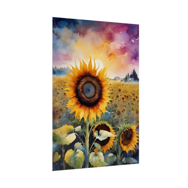 Sunflowers Nature Poster