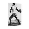 92411-22.jpg Vintage Football Player Poster
