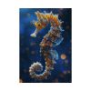 Seahorses in Ocean Water Poster