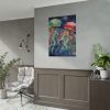 Christmas Jellyfish Nautical Poster