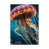 Jellyfish In An Aquarium Poster