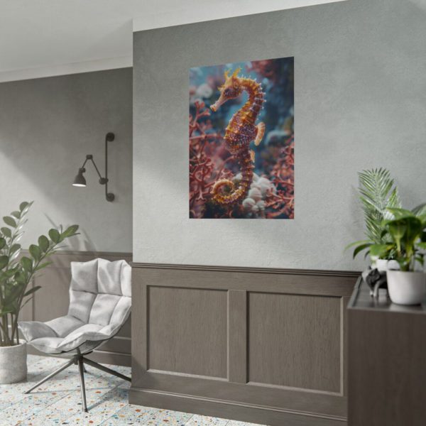 Seahorse Art Poster