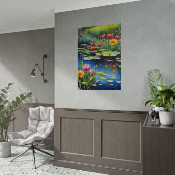 92411-314.jpg Water Lily Flowers Poster