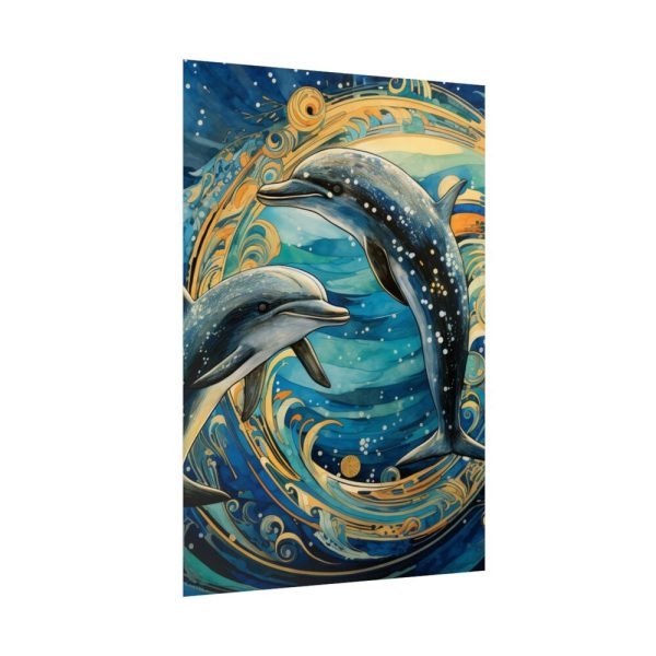 92411-317.jpg Dolphin Art Print Poster