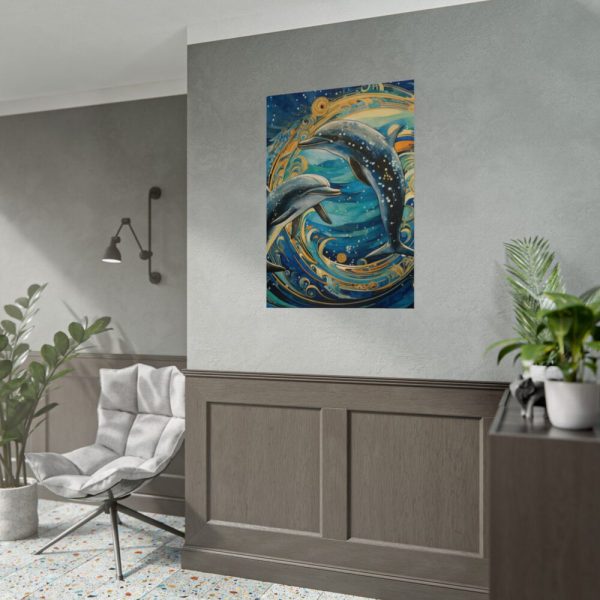 92411-319.jpg Dolphin Art Print Poster