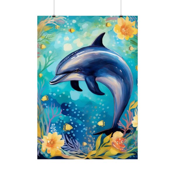 Porpoise Under the Sea Poster