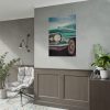 Close Up of a Vintage Car Poster