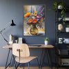93830-106.jpg Wildflowers Still Life Art Framed Poster