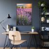 Lavender Flowers Field Framed Poster