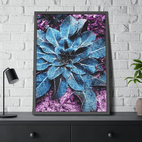 93830-119.jpg Stylized Plant Framed Poster