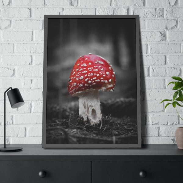 93830-123.jpg Amanita Muscaria Framed Poster