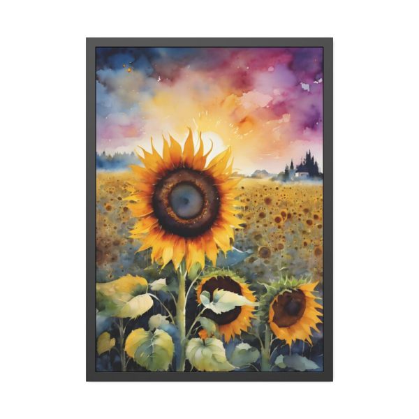 93830-136.jpg Sunflowers Nature Framed Poster