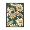 93830-156.jpg Seamless Daisy Flower Pattern Framed Poster