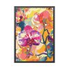 Seamless Orchid Framed Poster