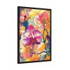 93830-165.jpg Seamless Orchid Framed Poster