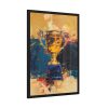 93830-17.jpg Winner Trophy Art Framed Poster