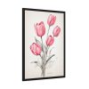 93830-181.jpg Sketch Art Tulips II Framed Poster
