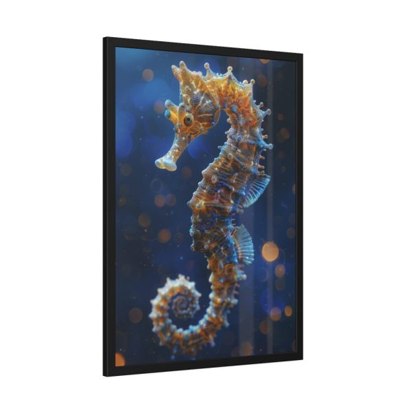 93830-185.jpg Seahorses in Ocean Water Framed Poster