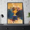 93830-19.jpg Winner Trophy Art Framed Poster