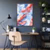 Seamless Lobster Nautical Framed Poster