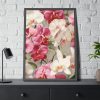 93830-199.jpg Vintage Orchid Seamless Framed Poster