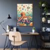 93830-206.jpg Whimsical Octopus Framed Poster