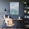 93830-22.jpg Sea by Dezider Czolder Framed Poster