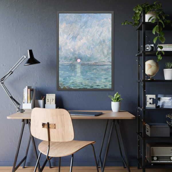 93830-22.jpg Sea by Dezider Czolder Framed Poster