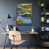 93830-226.jpg Water Lily Flowers Framed Poster