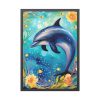 93830-232.jpg Porpoise Under the Sea Framed Poster
