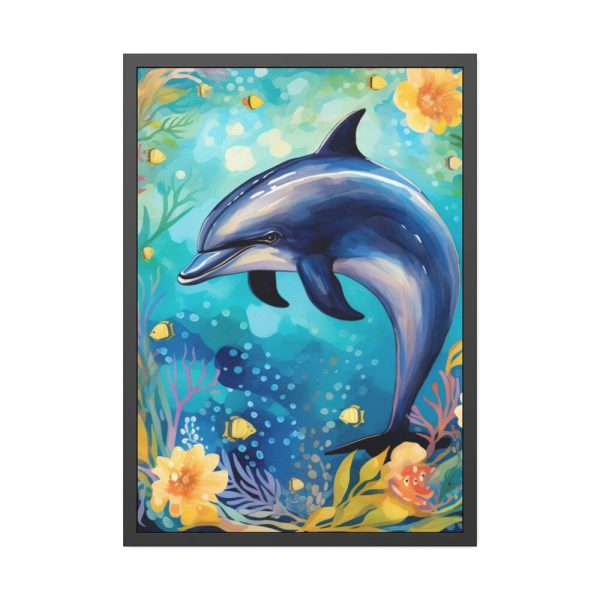 93830-232.jpg Porpoise Under the Sea Framed Poster
